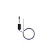 Temperature Smart Sensor with connector and 8 cm rounded tip